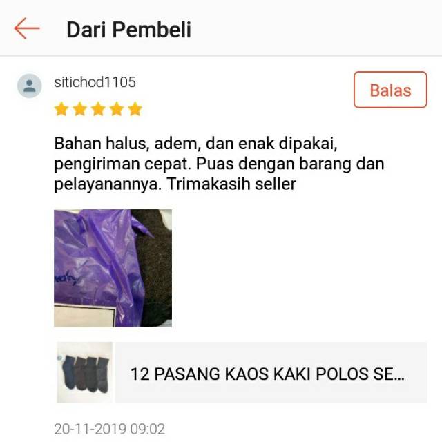 KAOS KAKI POLOS PRIA SEMATA KAKI PRIA DEWASA . 12 PASANG ANKLE SOCKS