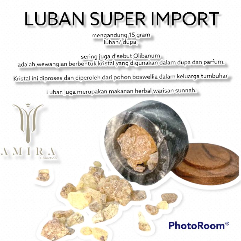 HABIBstore ⭐⭐⭐⭐⭐ TERMURAH +- Premium Kemenyan Arab Luban Frankincense Boswellia Papyrifera