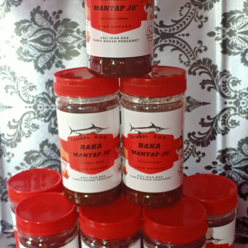 

SAMBAL ROA KHAS MANADO RAKA MANTAP JO