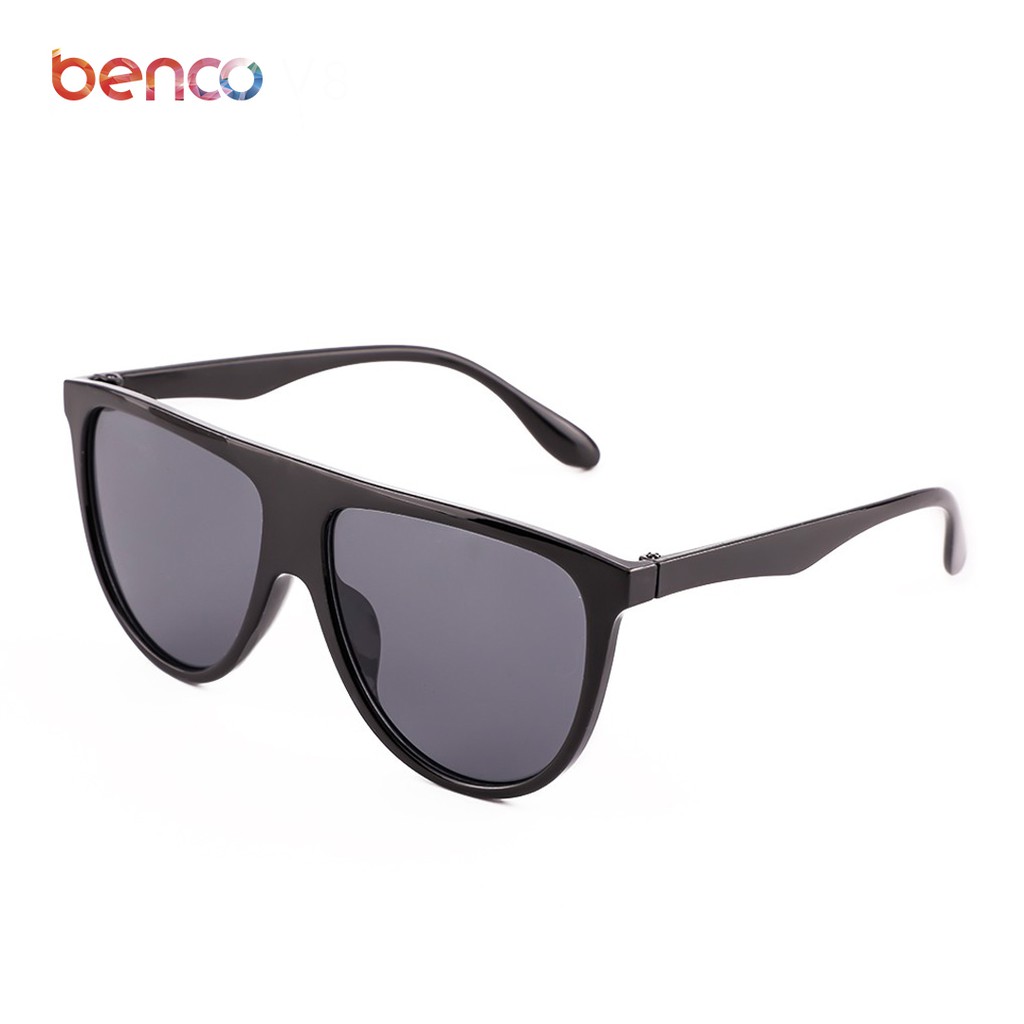 BENCO Oversized Round Sunglasses Kacamata Hitam Fashion Pria Wanita Frame Model Tren Simple