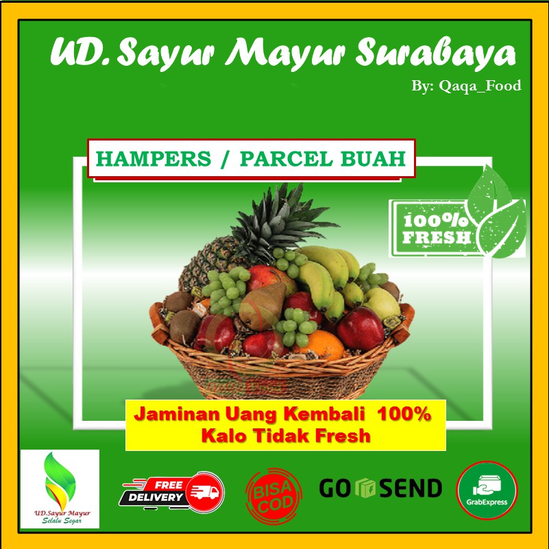 

Parcel Hampers Buah segar fresh komplit murah Bisa request - UD104