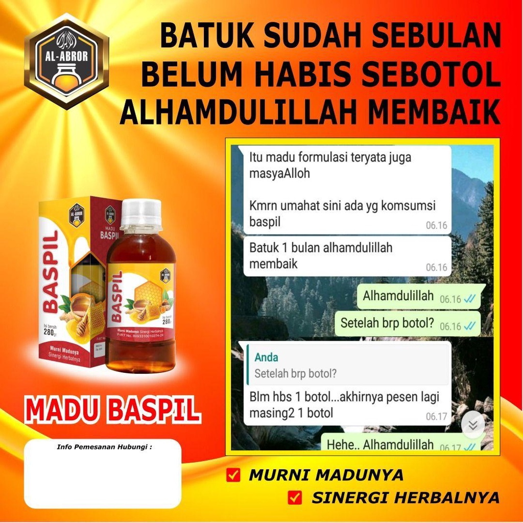 MADU BASPIL BATUK PILEK