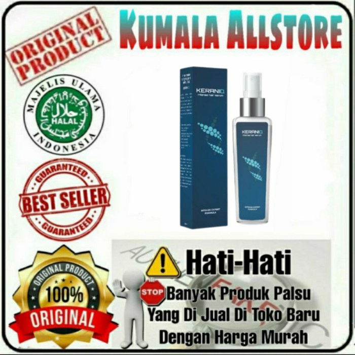 COD KERANIQ ASLI ORIGINAL OBAT PENUMBUH RAMBUT BOTAK RONTOK RUSAK AMPUH