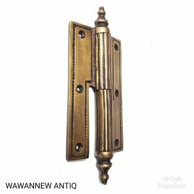 Engsel Pintu Rumah Pagar Kuningan Antik Murah / Solid Brass door hinges