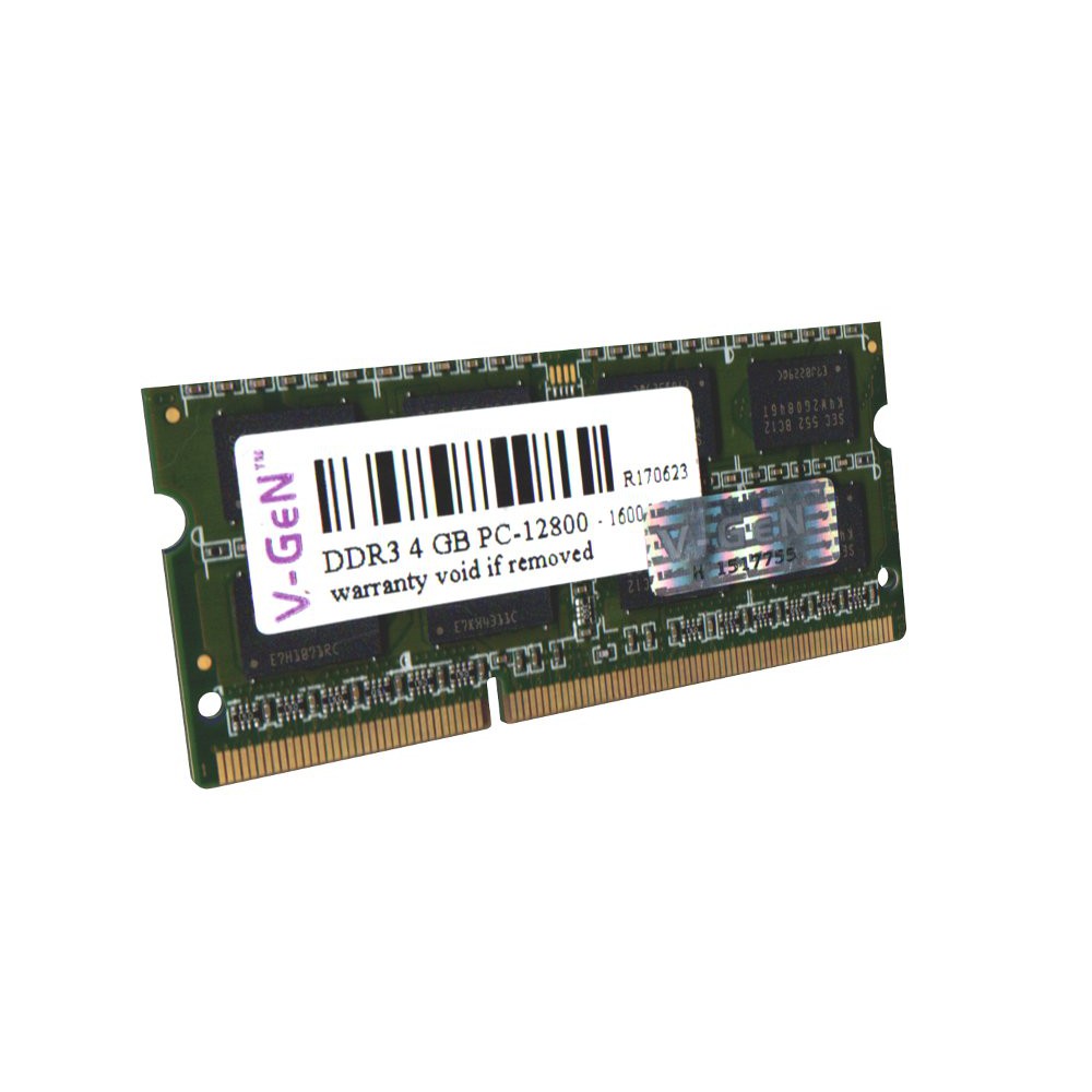 Sodimm V-GEN DDR3 4GB PC/PC3L 10600 / 12800 VGEN Tipe Platinum V GEN DDR III