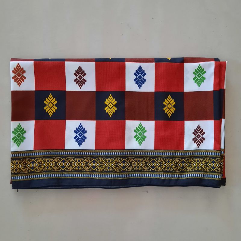 Sarung / Udeng Bali Motif Kotak Kotak