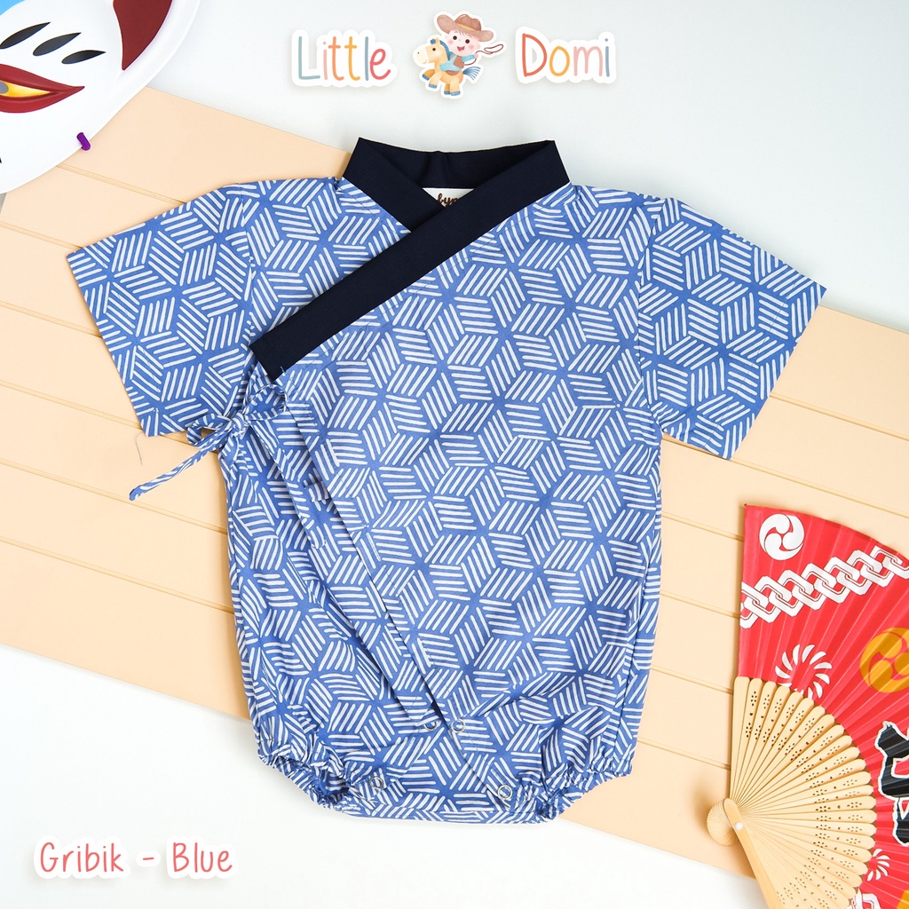 GRIBIK Kimono (Boy / Girl) - Pakaian Bayi - Kimono Bayi - Jumper Bayi - Little Domi