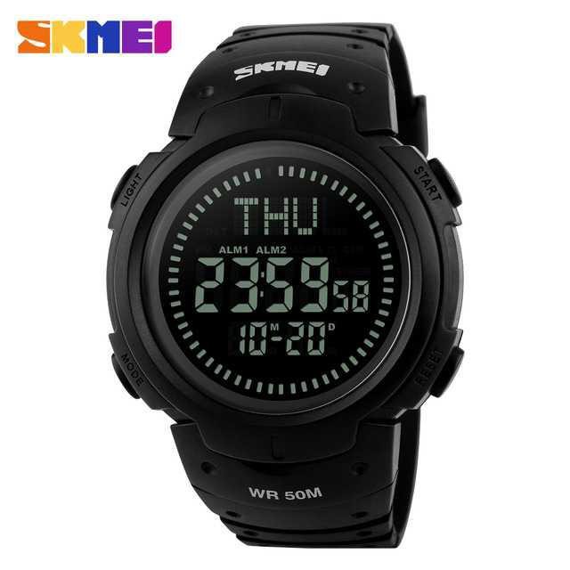 SKMEI Jam Tangan Digital Pria - DG1231CM [Hitam]