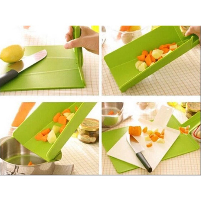 Talenan lipat praktis 21.5 x 38cm Chopping Board mirip Joseph