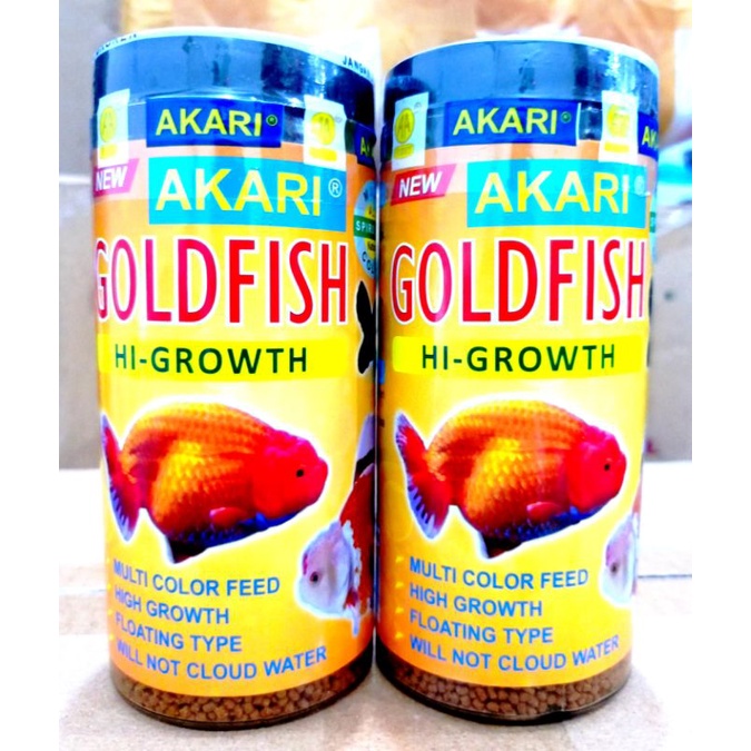 Promo Makanan ikan koki ikan hias AKARI AA GOLDFISH 100GR