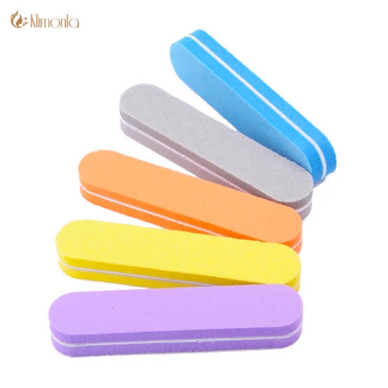 MINI NAIL BUFFER 2 SISI EMERY BOARD MINI BUFFER PENGHALUS KUKU MANICURE NAIL FILE BUFFING BUFFER KUKU