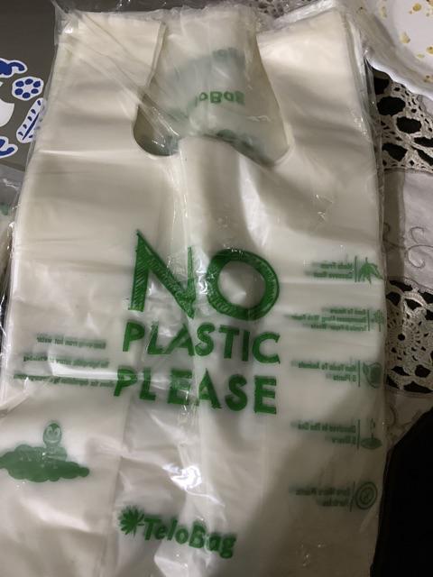 Kantong (17x32cm) Ramah Lingkungan Dari Singkong - Produk Indonesia