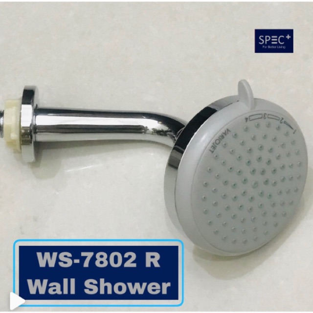 SPEC+ WS 7802R Wall Shower / Shower Tembok / Dinding