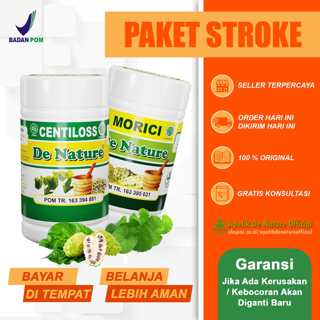 

CENTILOSS DE NATURE OBAT STROKE HERBAL OBAT LUMPUH SEBELAH STROKE RINGAN BERAT ORIGINAL ASLI 100%
