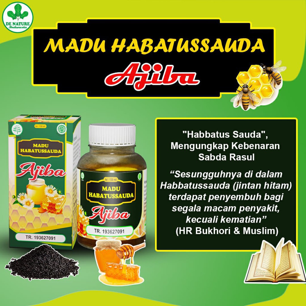 

Madu Ajiba De Nature Obat Kolesterol Hipertensi Darah Tinggi Asam Lambung Gangguan Pencernaan