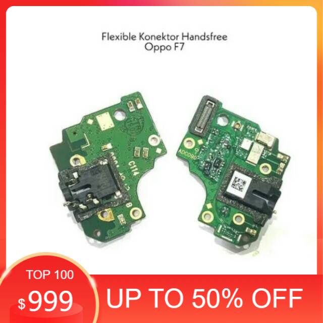 Konektor Handsfree Oppo F7 /Flexibel Konektor Headset Oppo F7