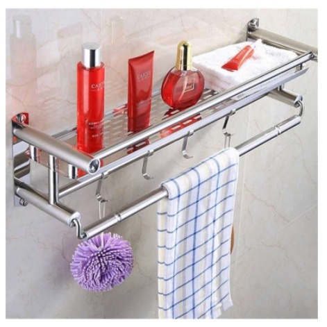 RAK HANDUK DINDING KAMAR MANDI