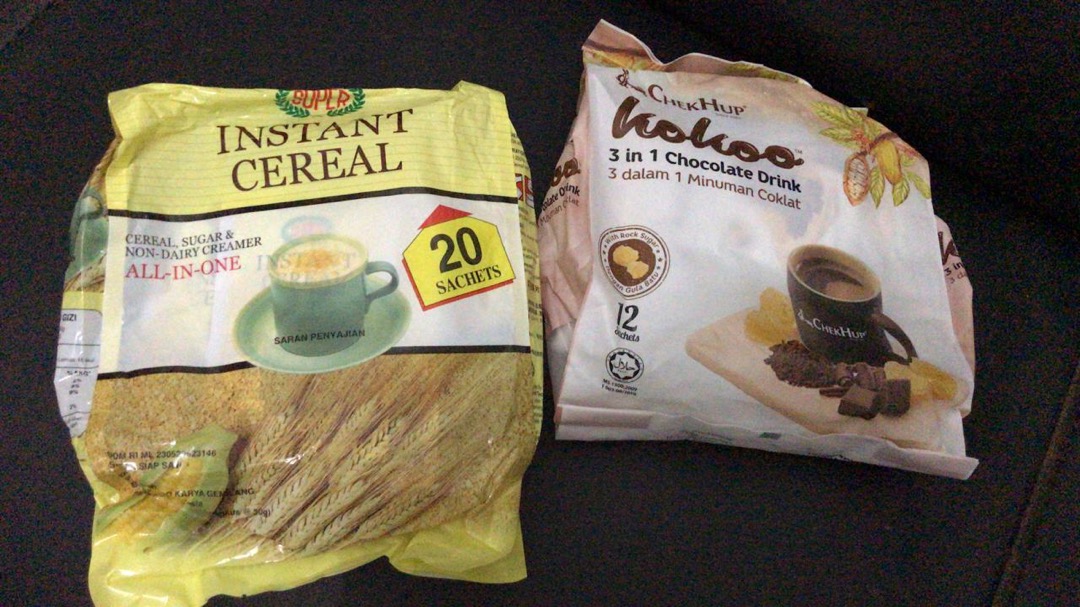 Chekhup Kokoo Hot Chocolate Drink Minuman Coklat Panas Chek Hup Kokoo 12sachet