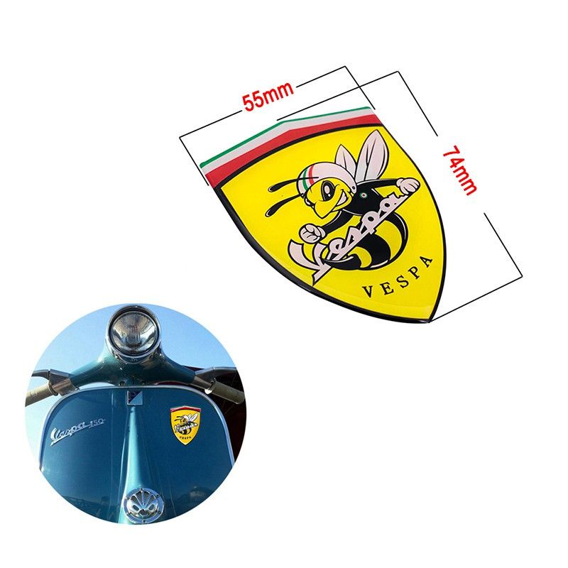 3D Motorcycle Decal Italy Stickers For Piagio VESPA