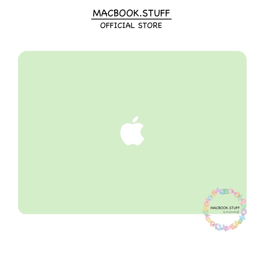 paket case macbook pastel lime   keyboard lime new air pro retina 11 12 13 14 15 16 inch non    with