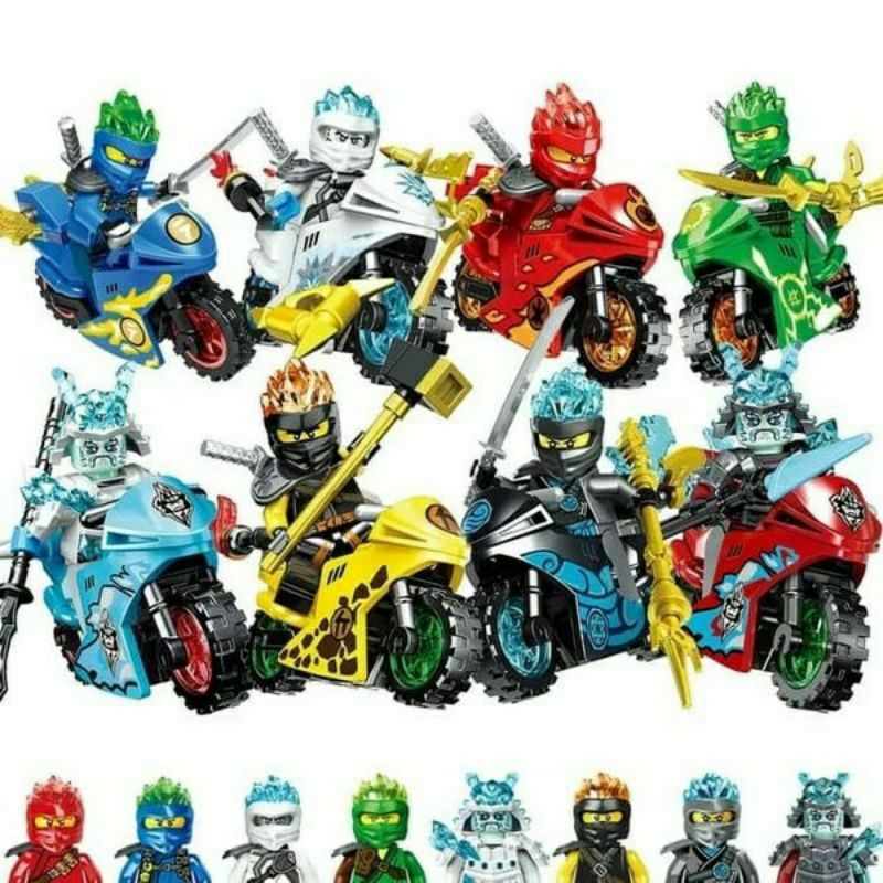BISA COD MAINAN ANAK LEGO MURAH NINJAGO MOTOR