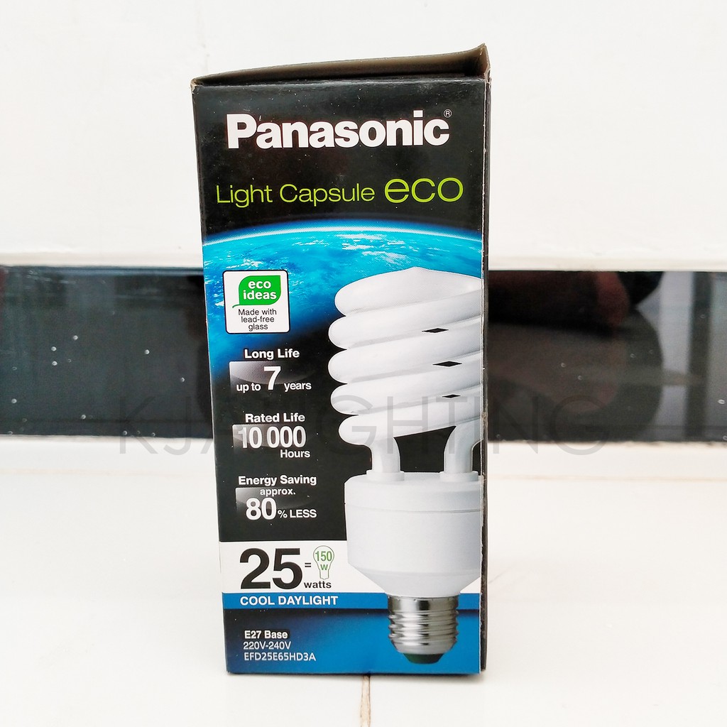 Lampu Panasonic Spiral ECO 25 watt