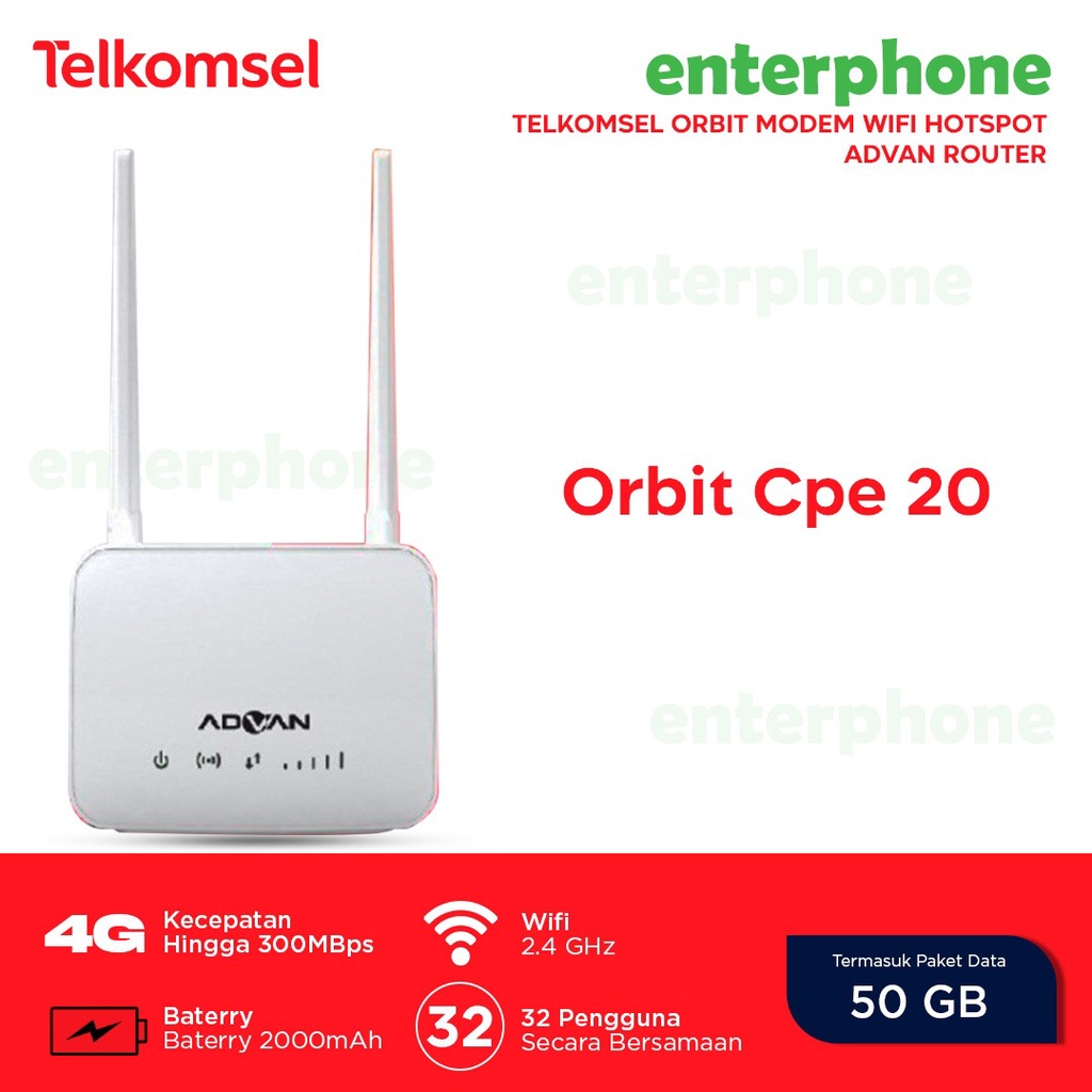 ADVAN ROUTER CPE START 4G LTE + WLAN GARANSI RESMI