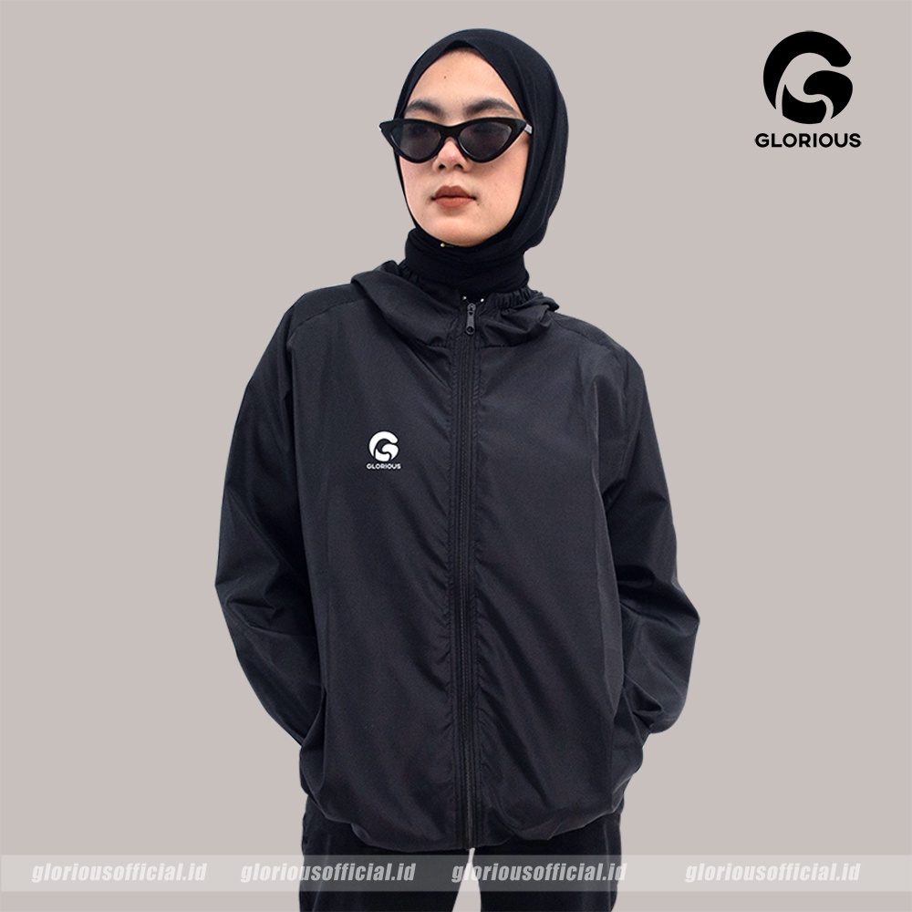 TERMURAH Jaket Parasut Olahraga, Sauna Suit, Jogging, Lari, Bersepeda, Despo, Gym Fitnes, Senam, Pria/Wanita-2