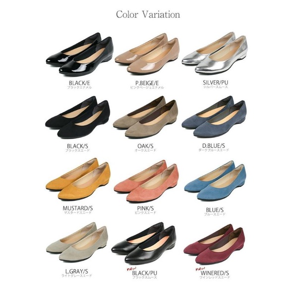 sepatu flat shoest First contact made in japan