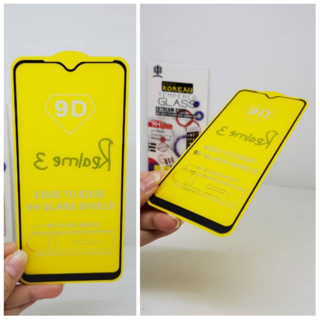 Tempered Glass Realme GT Neo 2 / Neo 3 / Neo 3T / Realme 3 FULL SCREEN TG 5D FULL GLUE