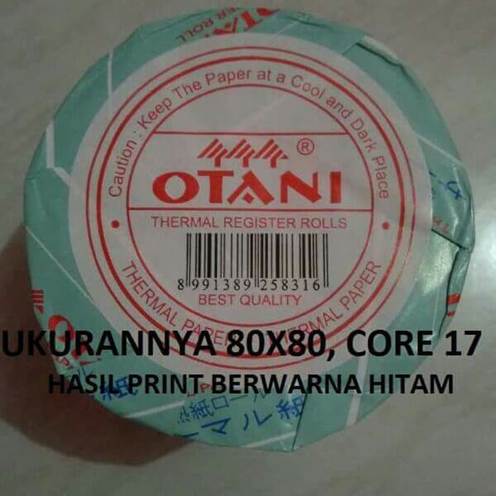 

Thermal Paper Kertas Struk Otani 80x80-17