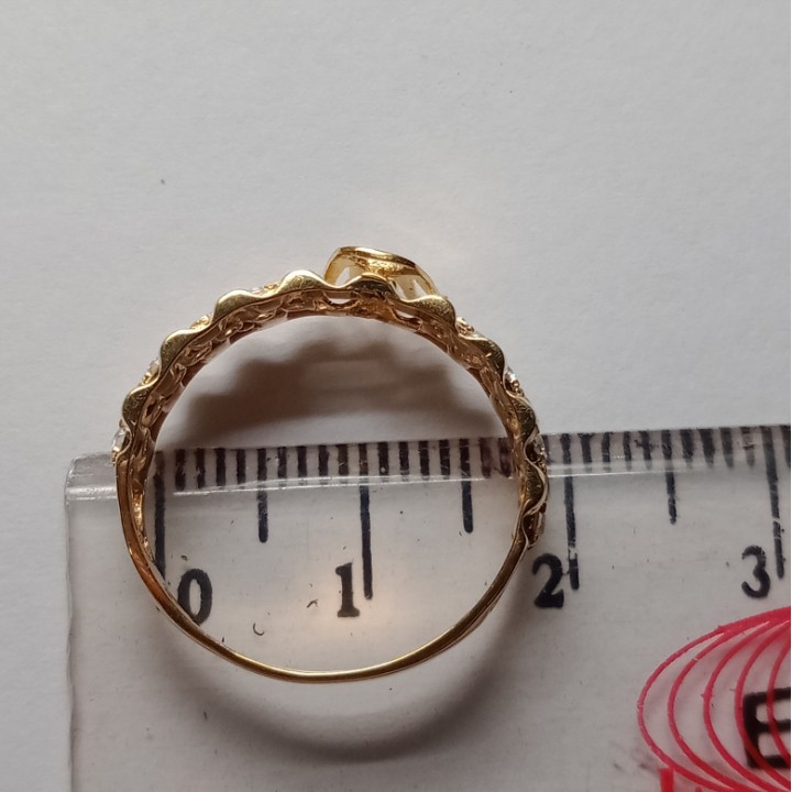 Cincin Emas 17K - 2.25 gr Kadar 750 - 887