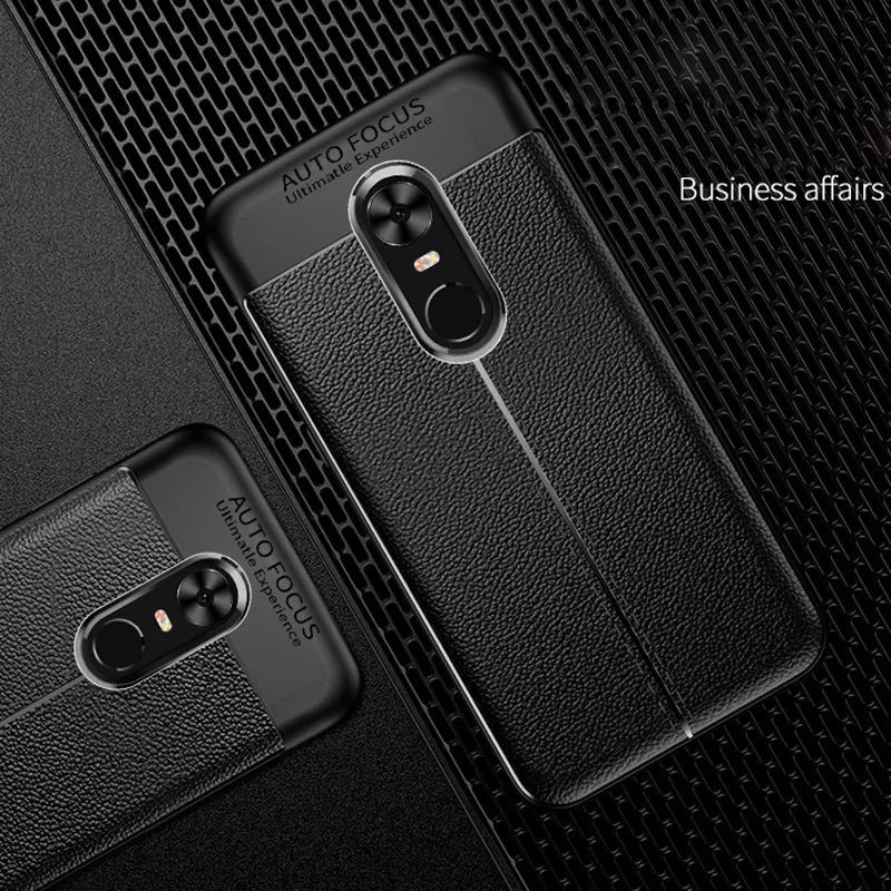 Xiaomi Redmi Note 4 / 4X Soft Case Leather Cover - Softcase Autofocus Redmi Note 4.4X Silikon Slim