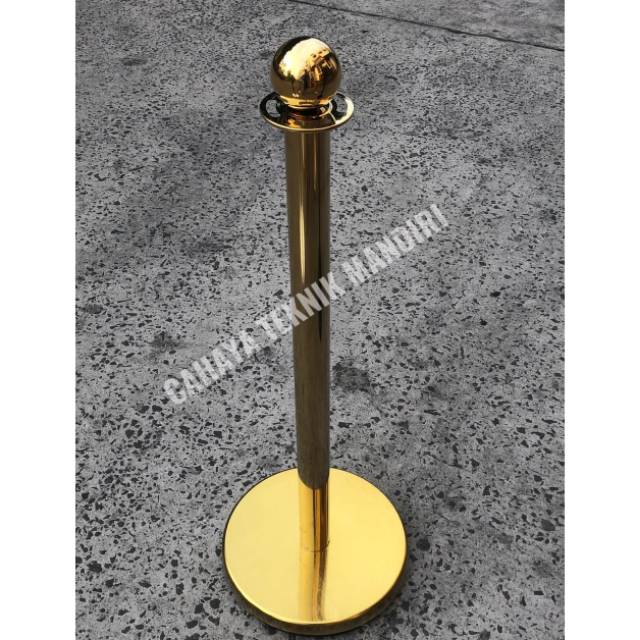 

Tiang pembatas tinggi 93 cm ( tiang saja tidak sama tali )