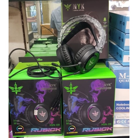 Headset NYK HSN-09 Rubick Gaming Wired Original