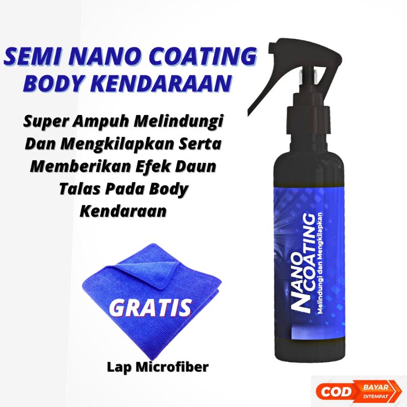 Pengkilap Body Motor &amp; Mobil | Wax Sealant Guard Efek Daun Talas | Semi Nano Coating