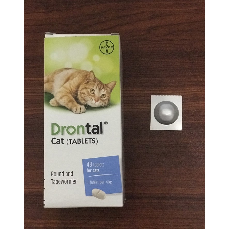 DRONTAL CAT (HARGA SATU TABLET)