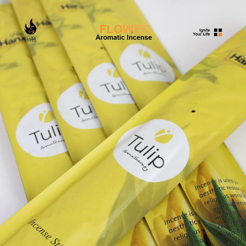 Bukhur Buhur Dupa Lidi Stick Aromaterapi QODHA Hio Harum Isi 20 Sticks Aroma TULIP