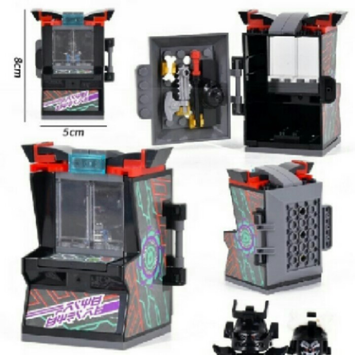 CODE167 ☑Terbaru Lego Ninjago 2 Minifigure Garmadon Arcade set of 2 Master Spin