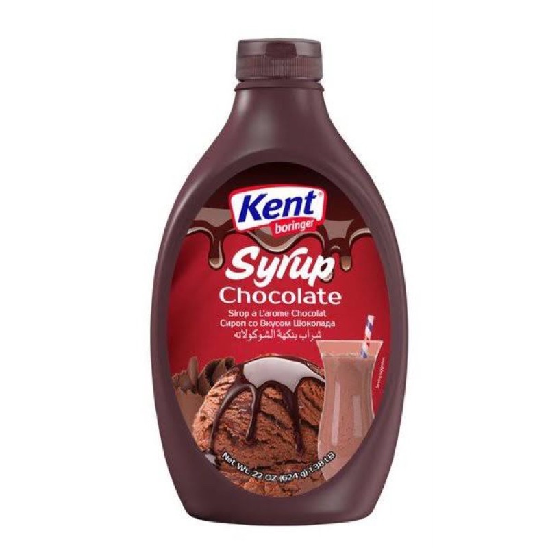 

Kent Boringer Chocolate/ Strawberry Syrup