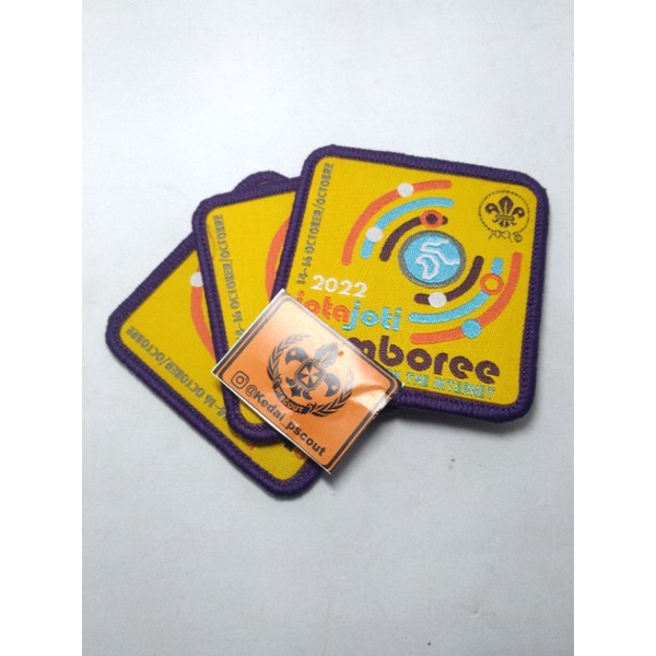 PATCH / WOVEN / BADGE JOTA JOTI 2022
