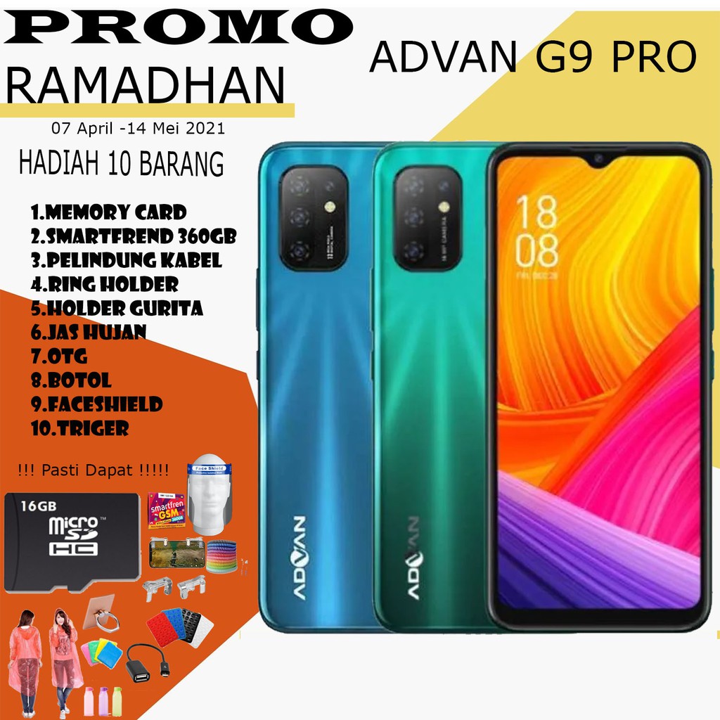 Advan G9 Pro Dan Advan G5 Smartphone Android 10 Hp Murah Android Shopee Indonesia