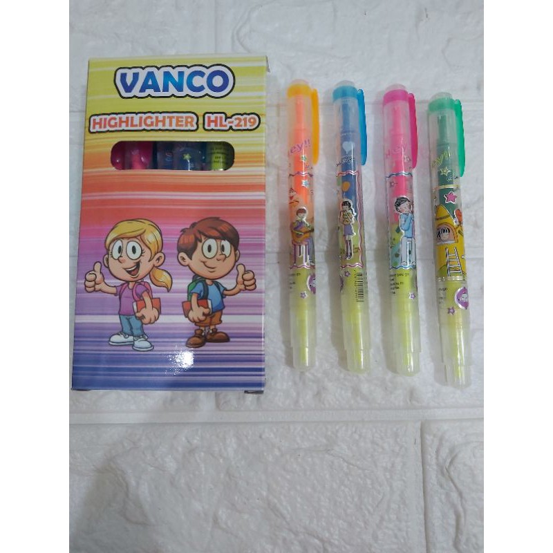 

stabilo 2 warna Vanco HL-219