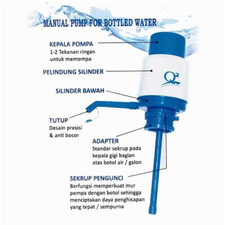 Pompa galon air - water pump Manual 168 / 9101