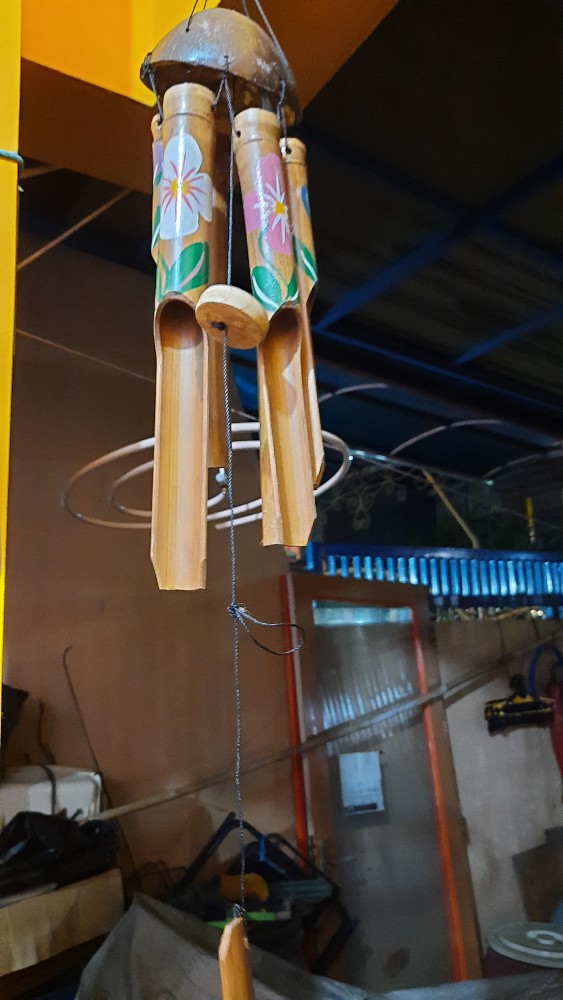 Lonceng Bambu/gantungan Bambu/lonceng Angin/bambu/klintingan/klontong/genta Angin/kayu