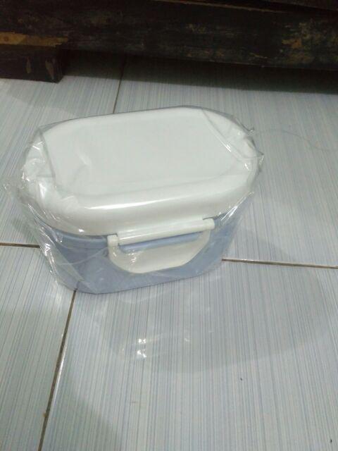 [import] - Shabby Kotak Tempat Penyimpanan Susu Bubuk Makanan Super Praktis Bahan Plastik Bpa Free