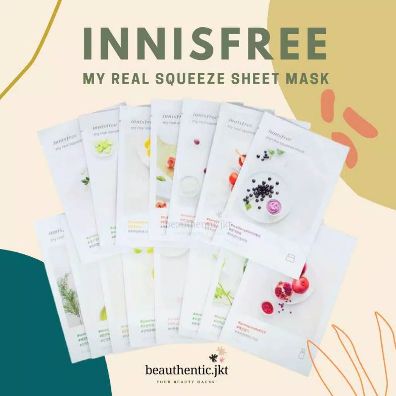 Sheet Mask by Innisfree REAL/ORIGINAL