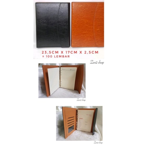 

Agenda 7279 / Agenda Binder Kulit/ Agenda Kulit Exclusive/ Notebook kulit
