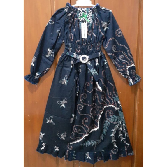 gamis anak perempuan baju muslim anak perempuan baju muslim anak gamis batik anak perempuan (batik f