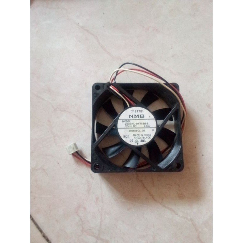 KIPAS FAN 7CM ORIGINAL NMB 2806KL-04W-B69 12V 0.39A 3PIN GARANSI